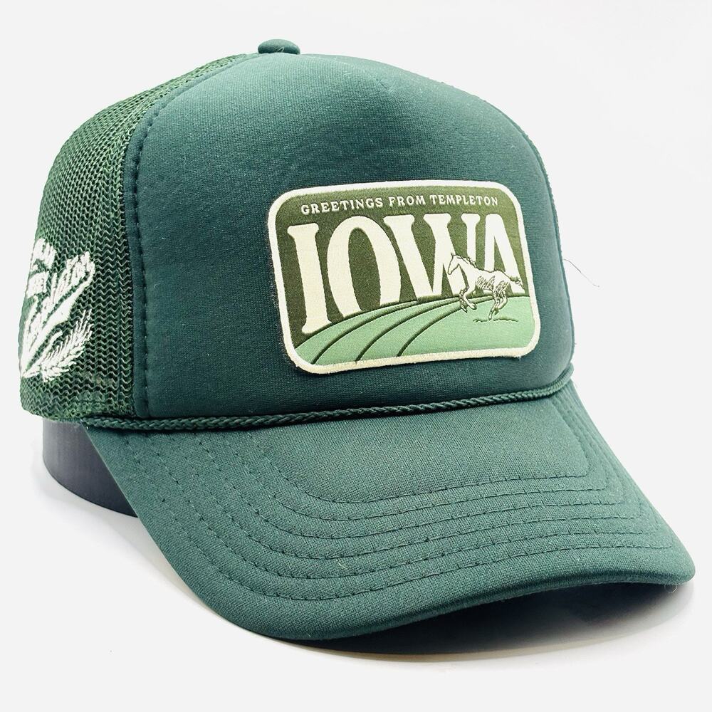 Templeton American Whiskey SnapBack Hat Cap Trucker Iowa